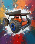 Four-Wheel Drive Remote-Controlled Lawn Mower (ML-600) - Image 4