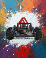 Four-Wheel Drive Remote-Controlled Lawn Mower (ML-600)