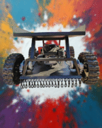 Four-Wheel Drive Remote-Controlled Lawn Mower (ML-550) - Image 3